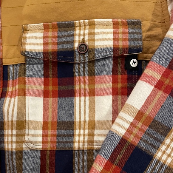 Marmot Men's Plaid Shirt - EUC - Picture 3 of 5